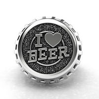 ZTTD Fashion Silver Creative Botter CAP prsten nakit za rođendan Prijedlog za mladenke za angažman za