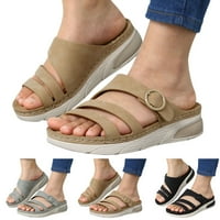 Nečuvene odrasle žene sandale sandale sandale za žene plute modne proljeće i ljetne žene sandale ravne