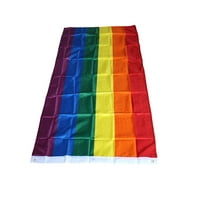 Poliester Rainbow zastava Veliki LGBT zastava za zastavu na otvorenom