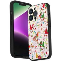 Božićno-telefonska futrola za iPhone Pro MA za žene Muška Pokloni, Mekani silikonski stil otporan na