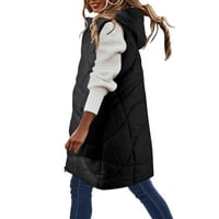 KPOPLK ženske tople zimske kapute ženske prsluk modne zadebljane jakne