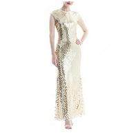 Klubske haljine elegantno svečane haljine za žene 1920s sekfina haljina za plak za žene Ženska zabavna