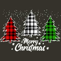 Božićno drvce Buffalo Juniors Carcoal Grey Graphic Tee - Dizajn od strane ljudi XL