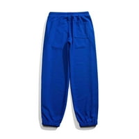 Pedort muške i velike muške casual jogger hlače casual široke pantalone za noge Golf novi trendovi plavi, 3xl