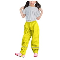 Bacc ženske hlače hlače pamučne vanjske djevojke casual pantalone za žene žute