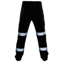 Dezsed Streetwear Men Halts Road Rad visoke vidljivosti Kombinezone Ležerne prilike pantalone sa džepovima