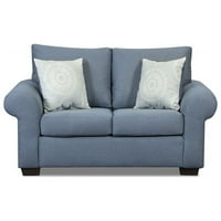 Neoliving Remi dvodijelni kauč na kaputu set s kaišem i lovotvom u plavoj boji