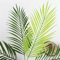 Glave Artificial Fern Buket lažni plastični palmi lišće Zelene biljke Početna Dekor