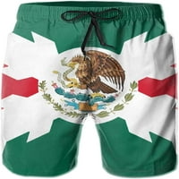 Muška meksička zastava Swim trunks MANS Plivanje prtljažnika Ljeto Kupatilo S-3XL