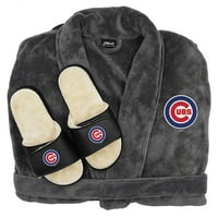 Islide sivi Chicago Cubs Fau Krzneni klizni sandale i rubeni paket