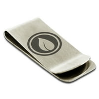 Prirodni element od nehrđajućeg čelika Runa ugravirana Nosač kreditne kartice