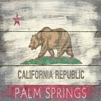 Palm Springs, Kalifornija, Rustikalna kalifornija državna zastava