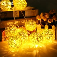 Ramadan Takraw Ball Battery Bo LED string svjetla ukrasna svjetla