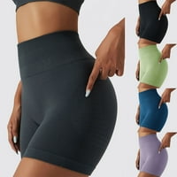 Ženska fitness joga kratke hlače Visoki struk Mekane kratke hlače za jahanje Ženske plesne odbojkaške