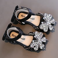 Caicj Toddler Cipele modne proljetne i ljetne djevojke cipele obuće haljina Plesne cipele Rhinestone