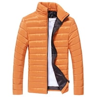 Youmylove muškarci modne klasične jakne jeseni zimski pamučni štand patentni zatvarač toplim zimskim