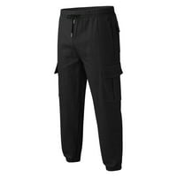 Muške hlače Loose Plus size Sports Harlem hlače Devet hlača povremene pantalone za teretna hlače