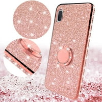 Samsung Galaxy A Case Glitter Telefon Case Kickstand za, Clear Bling Diamond Brumper prsten za štand