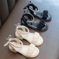 Dyfzdhu djevojke Sandale Elegantne meke dne sandale za djevojčicu Ljeto Dječje sandale Modne princeze čipke Sandale