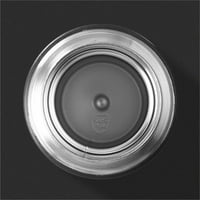 Dvostruko korištenje nehrđajućeg čelika Dvostruki sloj zadebljani grašak za zgužbuk za vodu termo boca vakuum izolirana tikvica crna