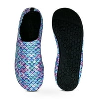 Ženske bosonožne vodene cipele za odrasle žene aqua čarape kože plave multi 10
