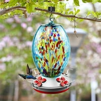 Sprifallbaby Hummingbird vodeni ulagač vode Viseći hranitelj za ptice za vanjski dvorišni trijem za