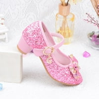 Sandale za prozračice princeze mekane novorođenčad kristalne dječje cipele ružičaste