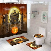 HonRane buldook-otporna na kupatilo Provucite kupaonicu sa viljušem za tuširanje Halloween Set više