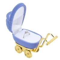 Kutija za prijevoz bebe, desktop mali nakit Bo za naušnice za prstenje za zube za bebe