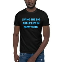 2xl plavi živjeti veliki jabučni život u New Yorku kratkoj rukavu majicu kratkih rukava od strane nedefiniranih