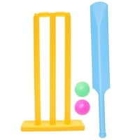 Set dječjeg kriketa set backyard Creative Sports Game Interaktivna ploča Igra Kriket igračke za igranje za unutarnju vanjsku predstavu (slučajna boja)