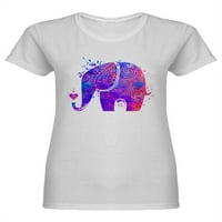 Prekrasan obojeni slon u obliku slova, a -image u shutterstocku