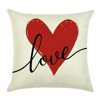 Račun na jastuku Dekor za kućno Ljubav Heart Gnomes Sretni valentinski jastuci Dekorativni bacanje jastuci