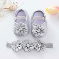 Penkiiy Toddler Djevojke dječake za bebe cipele meke jedine neklizajuće sandale za bebe sandale Ljetne cipele za mališane za6 mjeseci sive na prodaju
