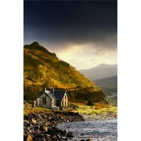 Posteranzi DPI1839048Lage Scenic Mountain Pogled sa sedištem - ArdnaMarchan Poluotok Škotska UK Poster