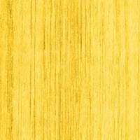 Ahgly Company u zatvorenom pravokutniku Čvrsti žuti modernski prostirki, 6 '9'