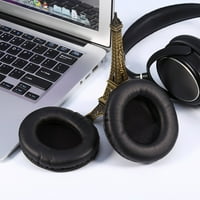 Tomshine zamjenske jastučiće za uši PU kožne ušne jastuke za sennheiser Sony slušalice za slušalice crne boje
