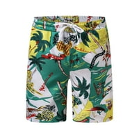 Muška ljetna modna casual havajska stila tiskane cvjetne hlače od plaže kratke hlače y kratke