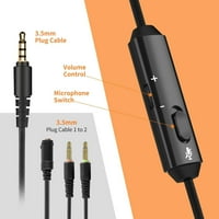 Gaming slušalice PS N Stereo XBO Jedne slušalice za žičeve igre sa uklanjanjem buke Mic preko slušalica