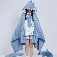 BXIGSFTY crtani pokrivač kaputa tipa klima uređaj pokrivač za odrasle zimsko nošenje