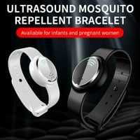 Elektronski repeler protiv komaraca, ručni sat sa ručnim satom sa USB kablom za punjenje Pogodno - za