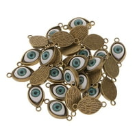 Legura zlih oka Charms Amulet Privjesci za čineći nakita Diy Bronze