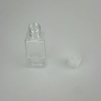 Frcolor 30ml Trapezoidna pratnja ruka za sanitetske boce za punjenje plastične posude prozirna gel boca
