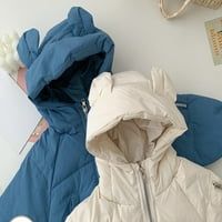 KPOPLK Dječja jakna za djecu Zimska topli kaputi dječji dječaci Djevojke zimske tople patentne patentne