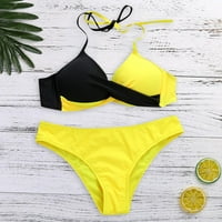 Gyouwnll tankini kupaći odijela za ženske odjeće za plažu bikini podstavljeni push-up ženski kupaći