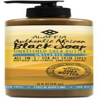 Alaffia Autentična afrička crna sapuna, bez iskaznog oz