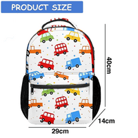Anime crtani backpack backpack setovi za dobi od 8-10 godina, cvjetni kawaii školski ruksaci za Toddler,