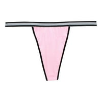 Prilagođeni logotip s visokim strukom Langas NO show bikini prilagođeni kangovi Žene Donje rublje Gaćice Pamuk Thong