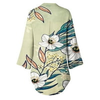 Slatke bluze za žene, žene Ljeto oblikovanje na vrhu vrhova dugih rukava s dugim rukavima, udobne ženske
