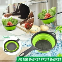 Košarica za kuhinju s ručkom voće i povrće košarice okrugle voće i povrće